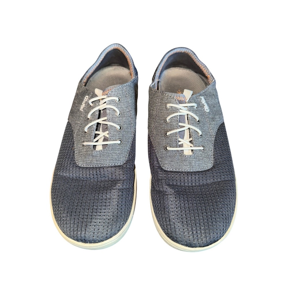 OluKai Nohea‎ Moku Men's Shoes Grey Textile Slip On Sneakers US M7 EUR 40
